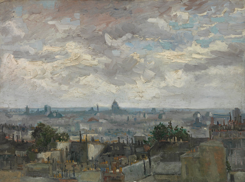 Utsikt over Paris - Vincent van Gogh