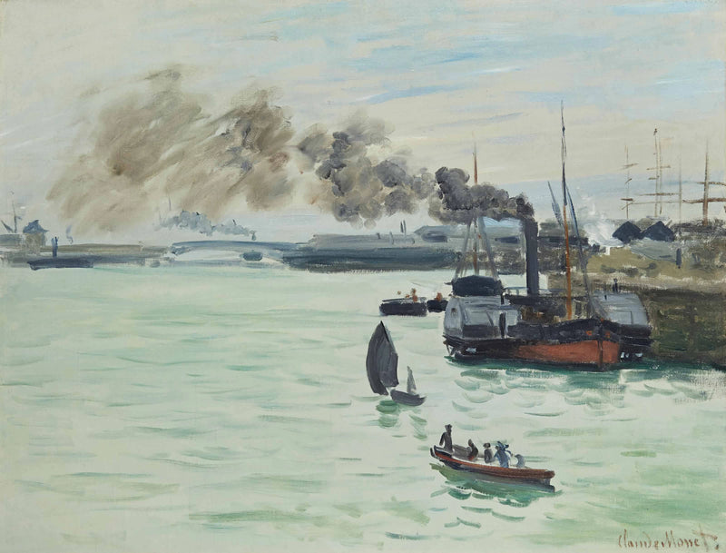 Utsikt over en W169-port - Claude Monet