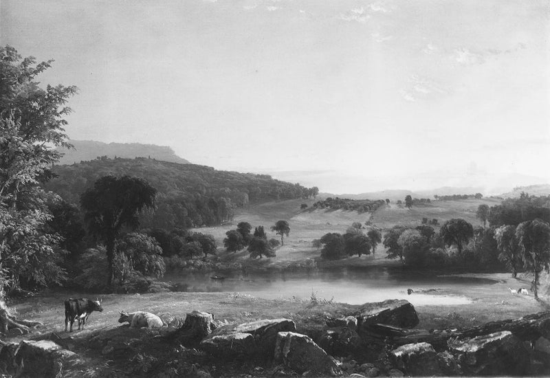 Utsikt nær Sherburne, Chenango fylke, New York - Jasper Francis Cropsey