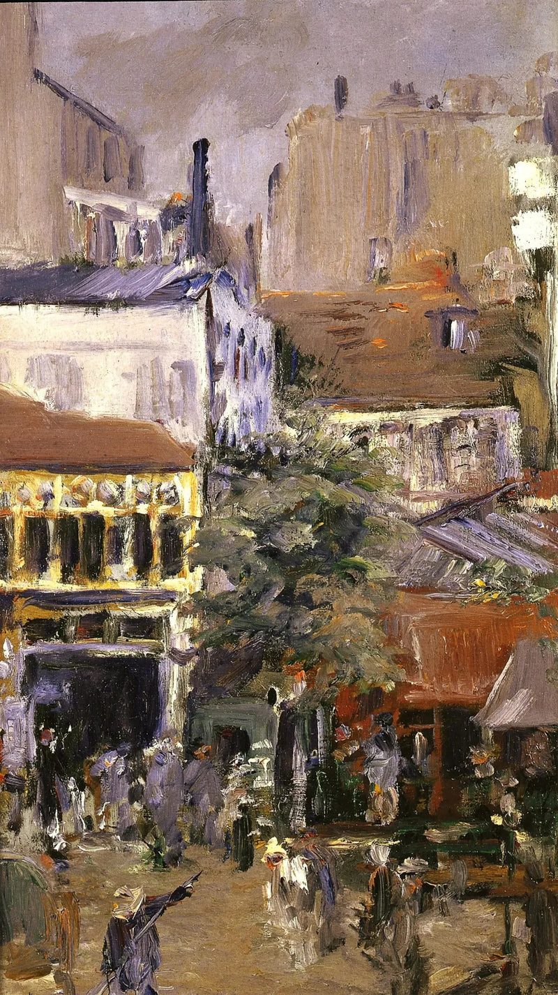 Utsikt over Place Clichy - Édouard Manet