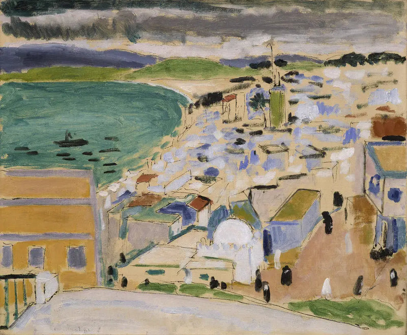 Utsikt over Tangier-bukten - Henri Matisse