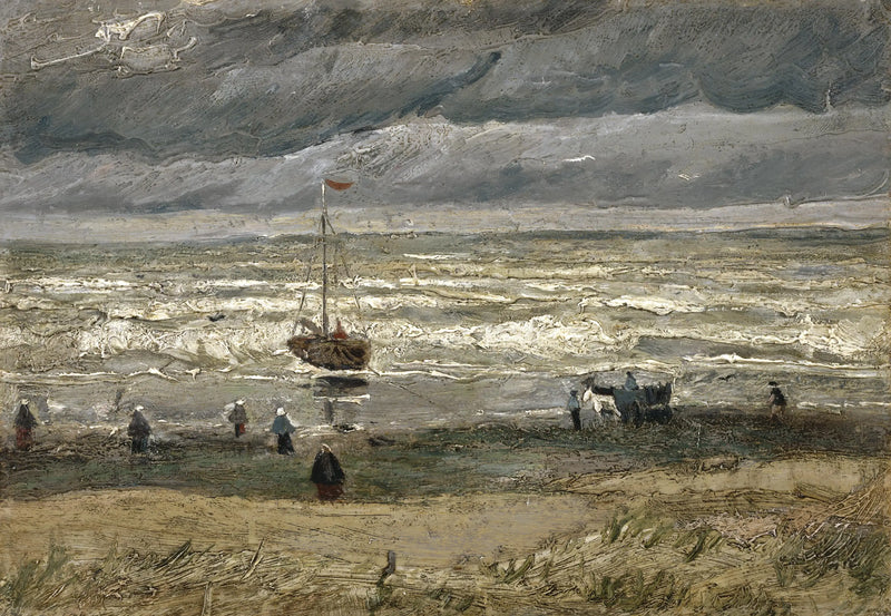 Utsikt over havet i Scheveningen - Vincent van Gogh