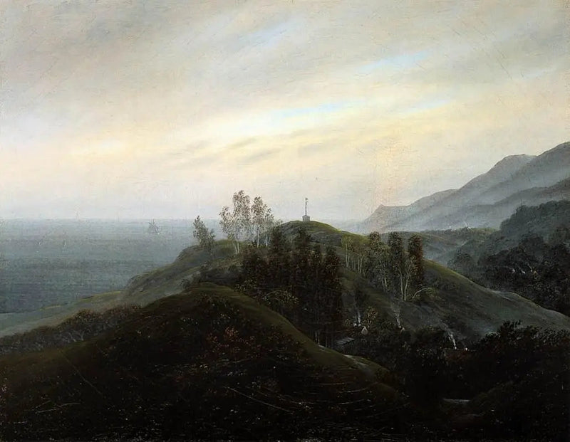 Utsikt over Østersjøen - Caspar David Friedrich