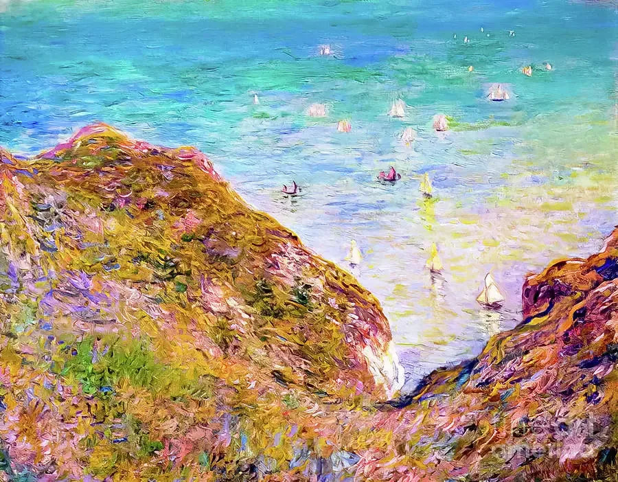 Utsikt over havet - Claude Monet