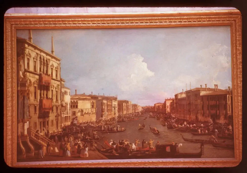 Utsikt over Grand Canal fra Palazzo Balbi til Rialto-broen, under en regatta - Canaletto

Source:
Vue sur le Grand Canal depuis le Palazzo Balbi jusqu'au Pont du Rialto, lors d'une régate - Canaletto