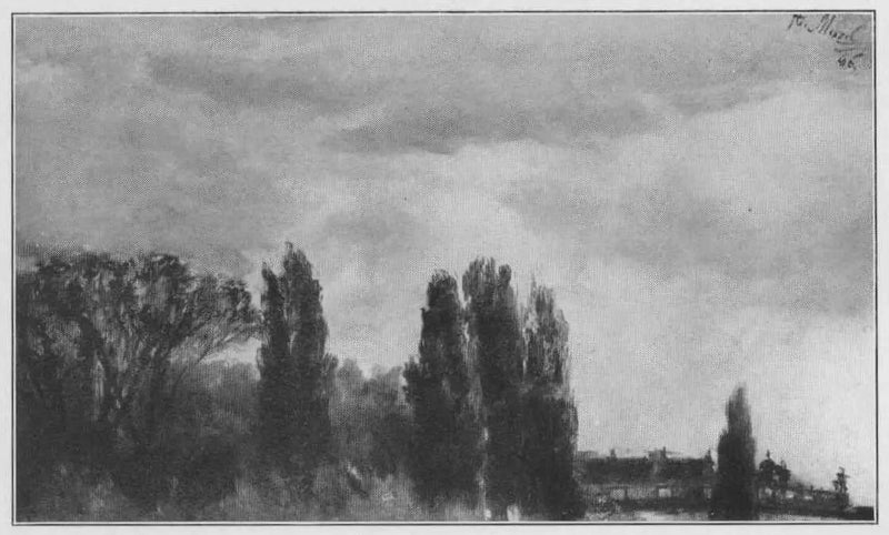 Utsikt over Prince Park Albrecht - Adolph von Menzel