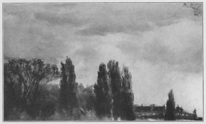 Utsikt over Prince Park Albrecht - Adolph von Menzel