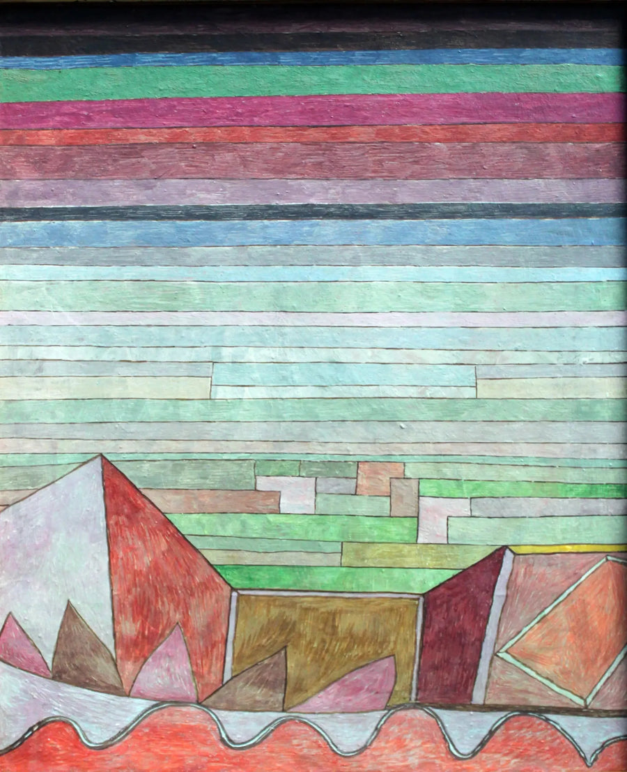 Utsikt over det fruktbare landet - Paul Klee
