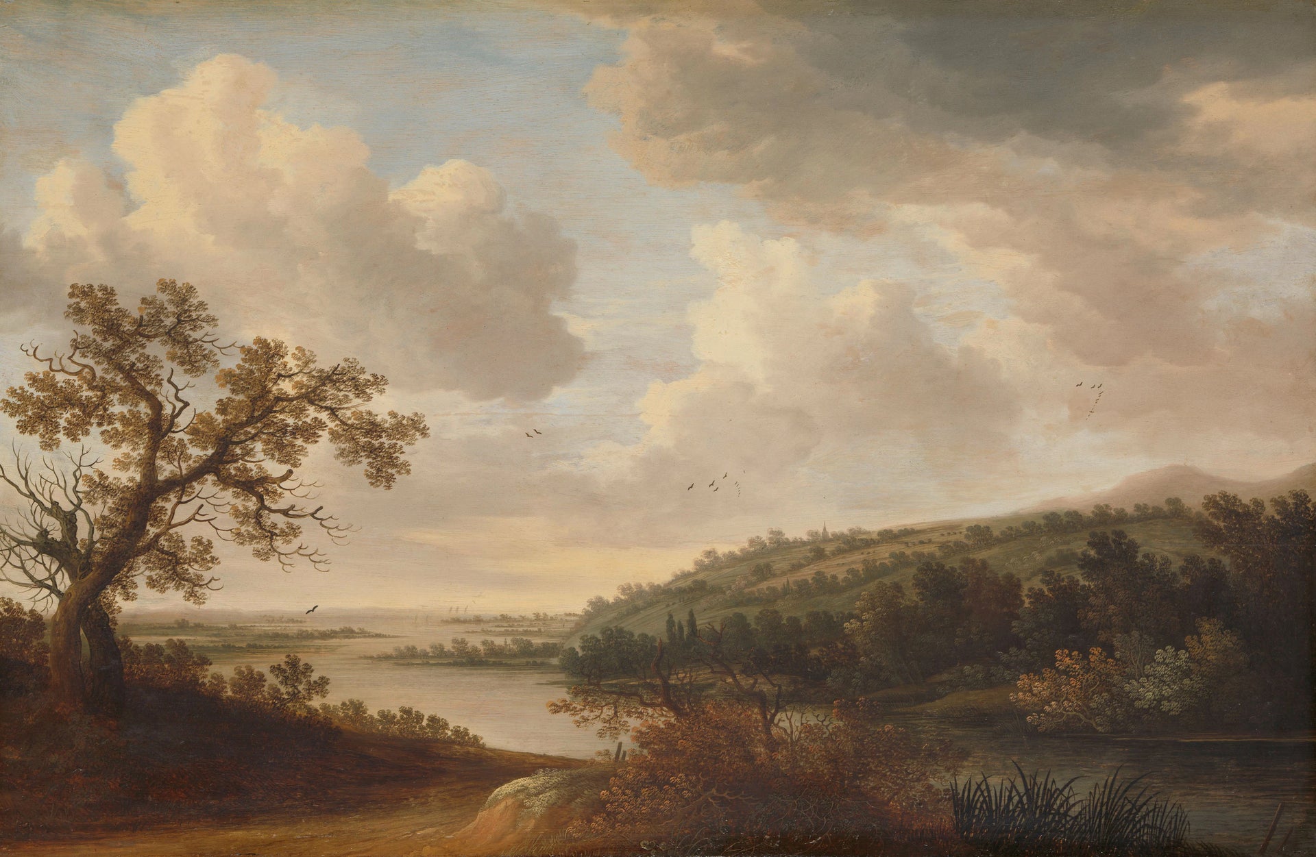 Vue sur la rivière - Johan Pietersz. Schoeff