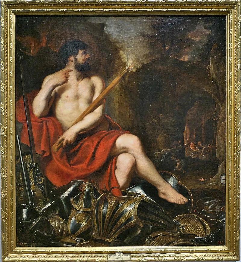Vulcain og ilden - Peter Paul Rubens