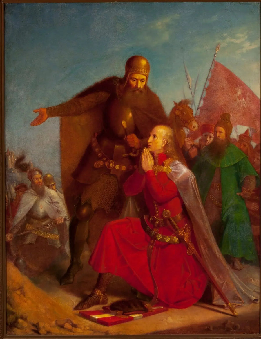 Władysław Jagiełło og Vytautas foran slaget ved Grunwald - Jan Matejko

Source:
Władysław Jagiełło et Vytautas priant avant la bataille de Grunwald - Jan Matejko