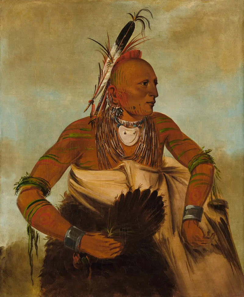 Wa-ho-béck-ee, en vakker modig - George Catlin

Source:
Wa-ho-béck-ee, un beau courageux - George Catlin