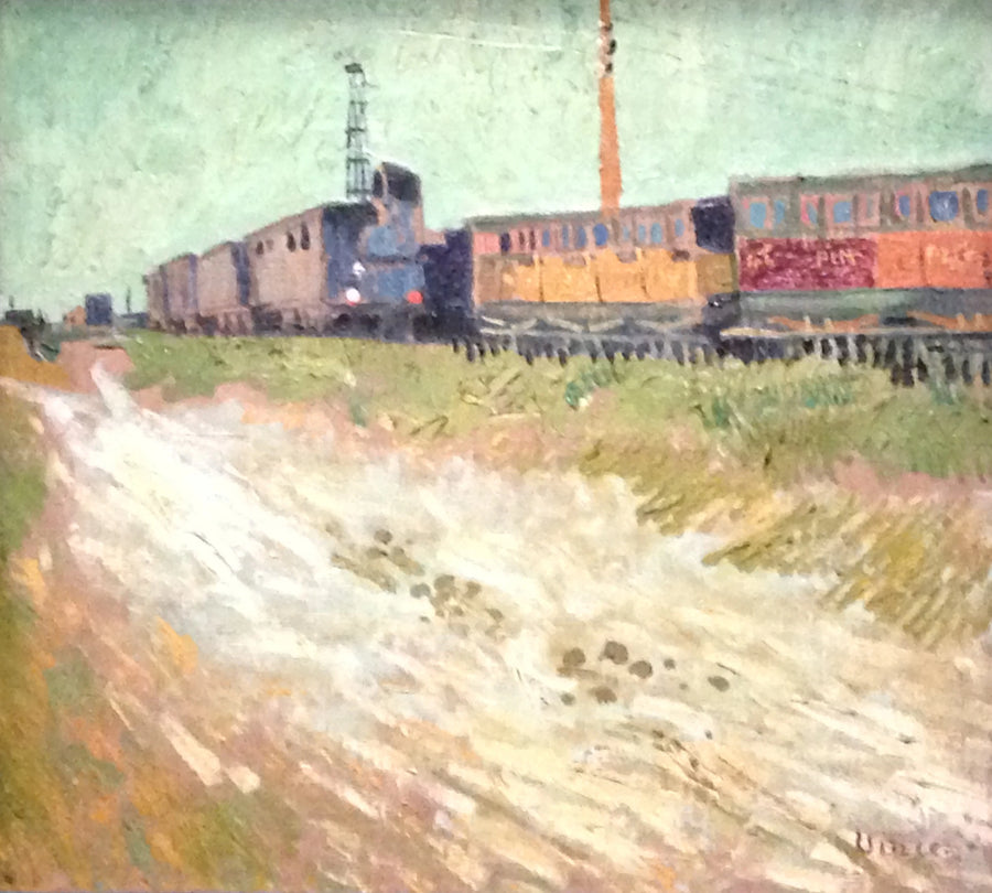 Jernbanevogner i Arles - Vincent van Gogh