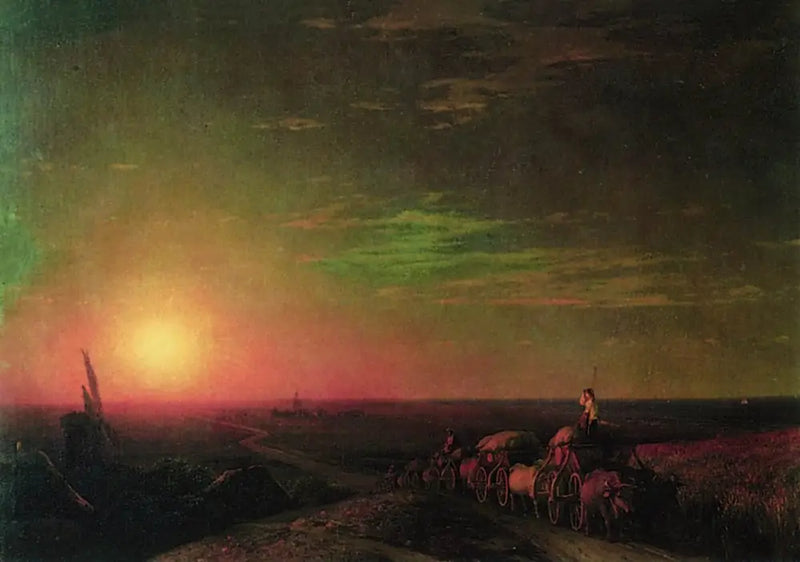 Vogner Chumaks - Ivan Aïvazovski

Source:
Wagons Chumaks - Ivan Aïvazovski