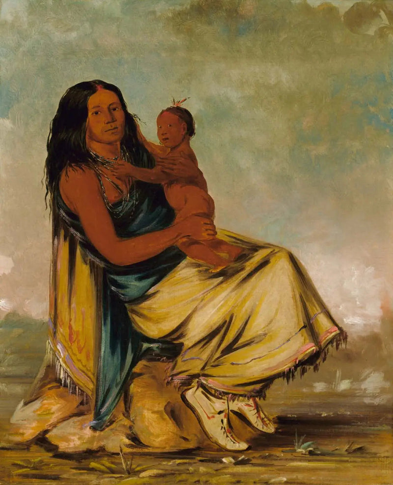 Wáh-chee-te, ektefelle av Cler-mónt, og barnet hennes - George Catlin

Source:
Wáh-chee-te, épouse de Cler-mónt, et son enfant - George Catlin