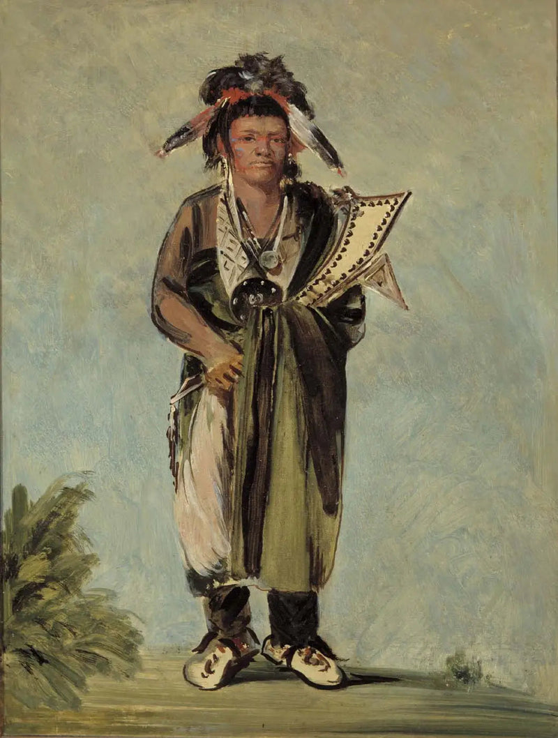 Wah-kón-ze-kaw, Slangen - George Catlin

Source:
Wah-kón-ze-kaw, Le Serpent - George Catlin
