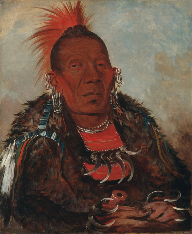 Wah-ro-née-sah, innhegneren, stammeleder - George Catlin

Source:
Wah-ro-née-sah, l'encercleur, chef de la tribu - George Catlin