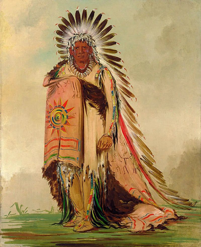 Wán-ee-ton, stammeleder - George Catlin

Source:
Wán-ee-ton, chef de la tribu - George Catlin