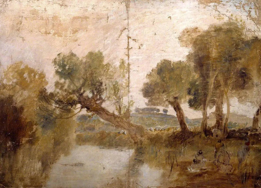 Vaskende sauer - J. M. W. Turner