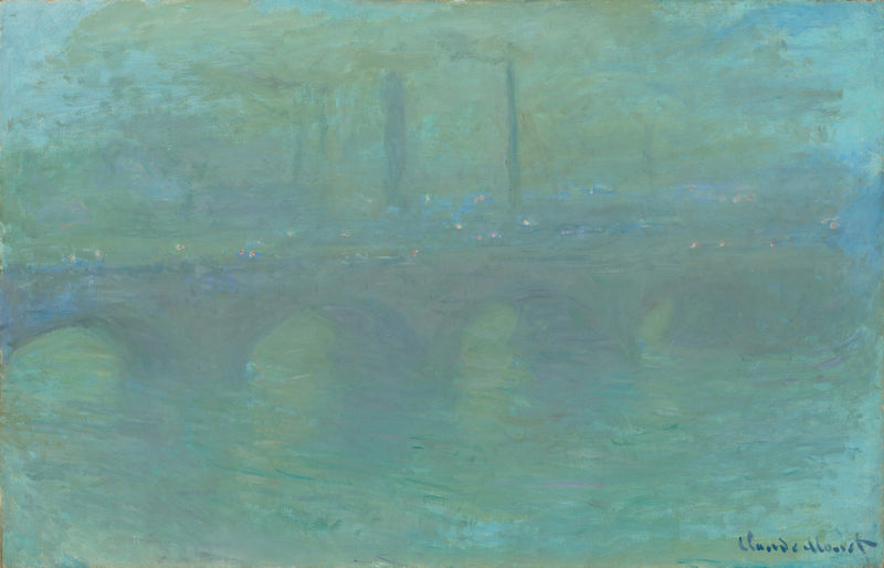 Waterloo-broen - Claude Monet