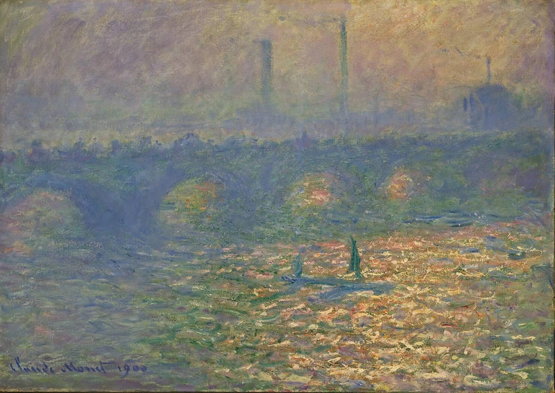 Waterloo-broen - Claude Monet