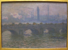 Waterloo Bridge, Worcesters versjon - Claude Monet
