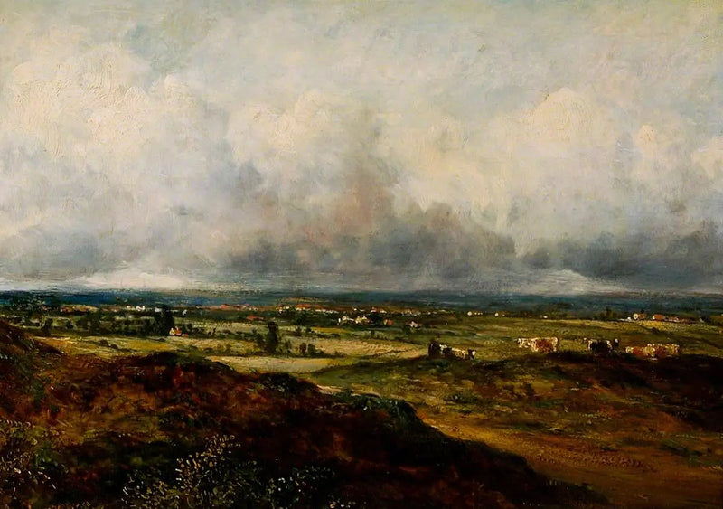 West End Fields i retning av Harrow, London - John Constable