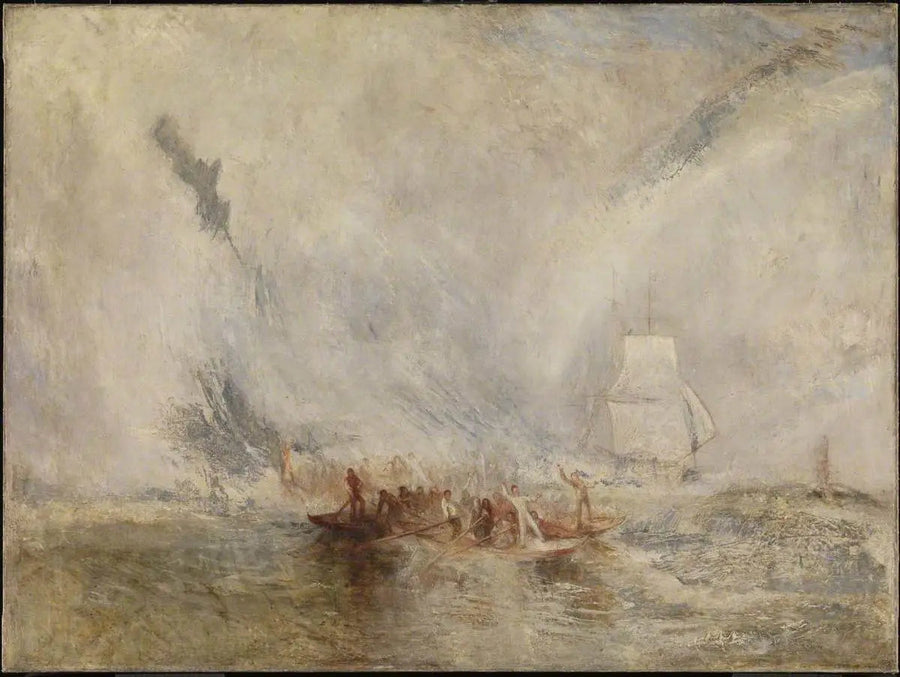 Hvalfangere - J. M. W. Turner
