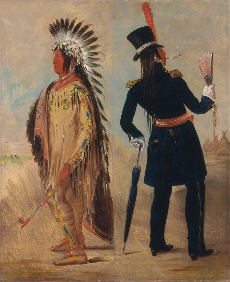 Wi-jún-jon, Pigeonhode (Lys) Tur og retur fra Washington - George Catlin

Source:
Wi-jún-jon, Tête d'œuf de pigeon (La Lumière) Aller et retour de Washington - George Catlin