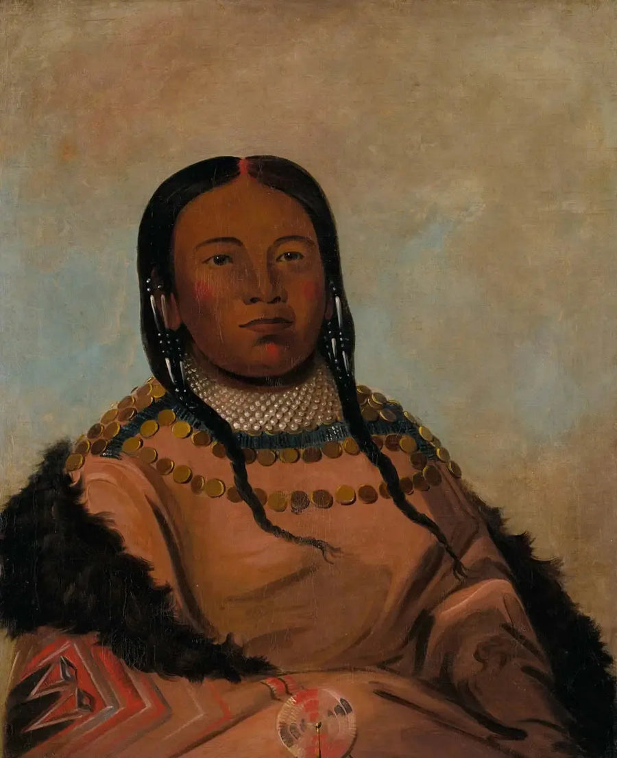 Wi-lóoh-tah-eeh-tcháh-ta-máh-nee, Rødt valg som berører når du går, Jente av den svarte klippen - George Catlin

Source:
Wi-lóoh-tah-eeh-tcháh-ta-máh-nee, Chose rouge qui touche en marchant, Fille du Rocher noir - George Catlin