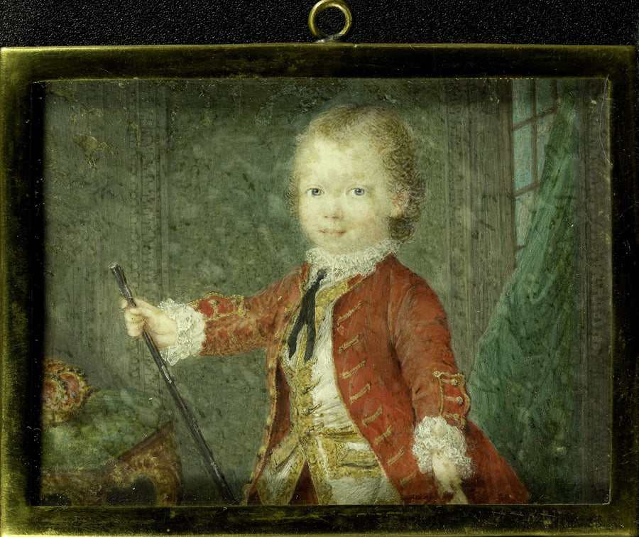 Willem V (1748-1806), prince d'Orange-Nassau, enfant - Robert Mussard