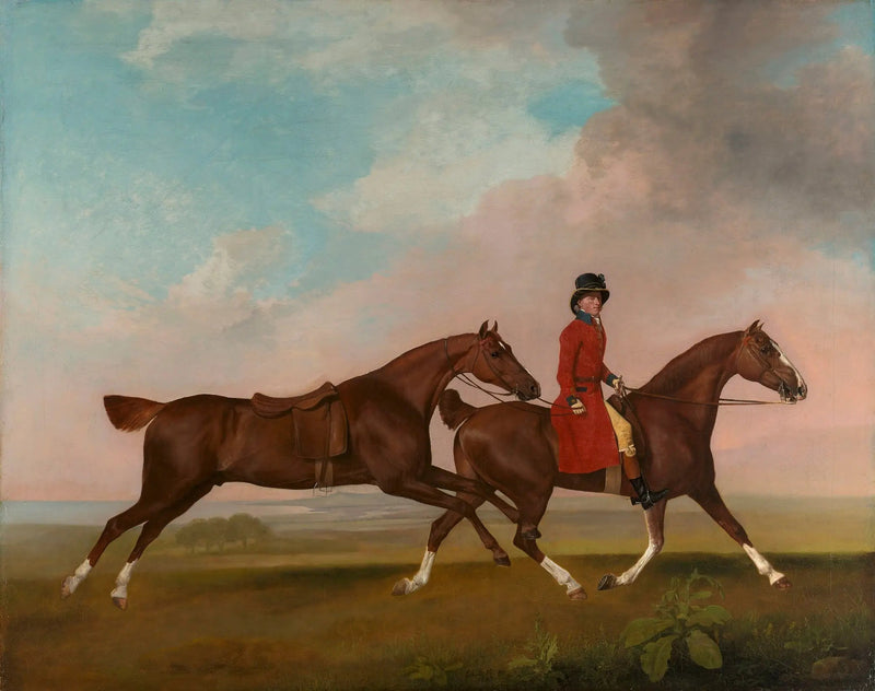 William Anderson med to salhester - George Stubbs

Source:
William Anderson avec deux chevaux de selle - George Stubbs