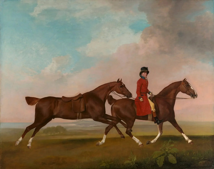 William Anderson med to salhester - George Stubbs

Source:
William Anderson avec deux chevaux de selle - George Stubbs