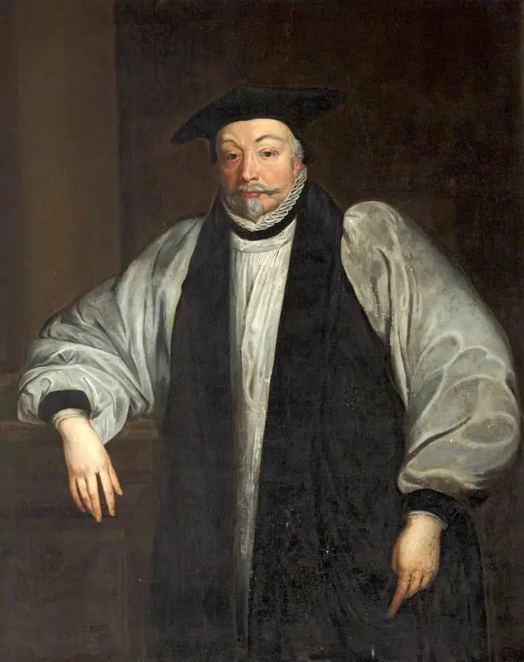 William Laud (1573–1645), biskop av Wells (1626–1628) - Antoine van Dyck

Source:
William Laud (1573–1645), évêque de Wells (1626–1628) - Antoine van Dyck