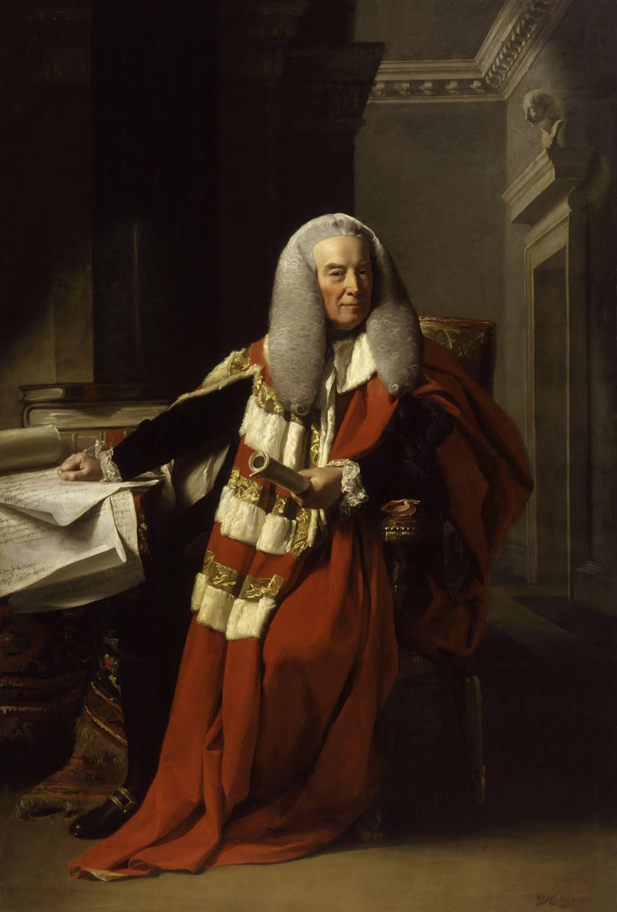 William Murray, 1. greve av Mansfield - John Singleton Copley

Source:
William Murray, 1er comte de Mansfield - John Singleton Copley