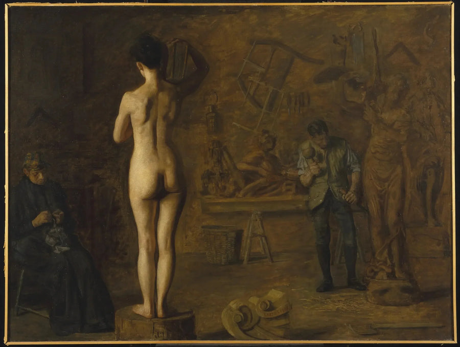 William Rush som skulpturerer sin allegoriske figur av elven Schuylkill - Thomas Eakins

Source:
William Rush sculptant sa figure allégorique de la rivière Schuylkill - Thomas Eakins
