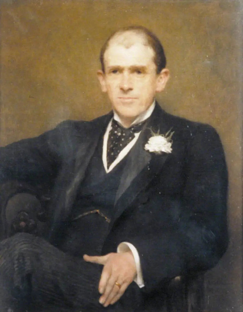 William Whitaker Thompson (1857–1920), styreleder for London County Council - Lawrence Alma-Tadema