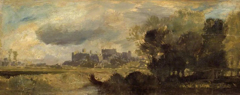 Windsor Castle fra engene - J. M. W. Turner