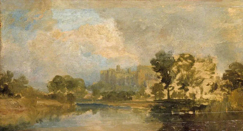 Windsor Castle fra elven - J. M. W. Turner