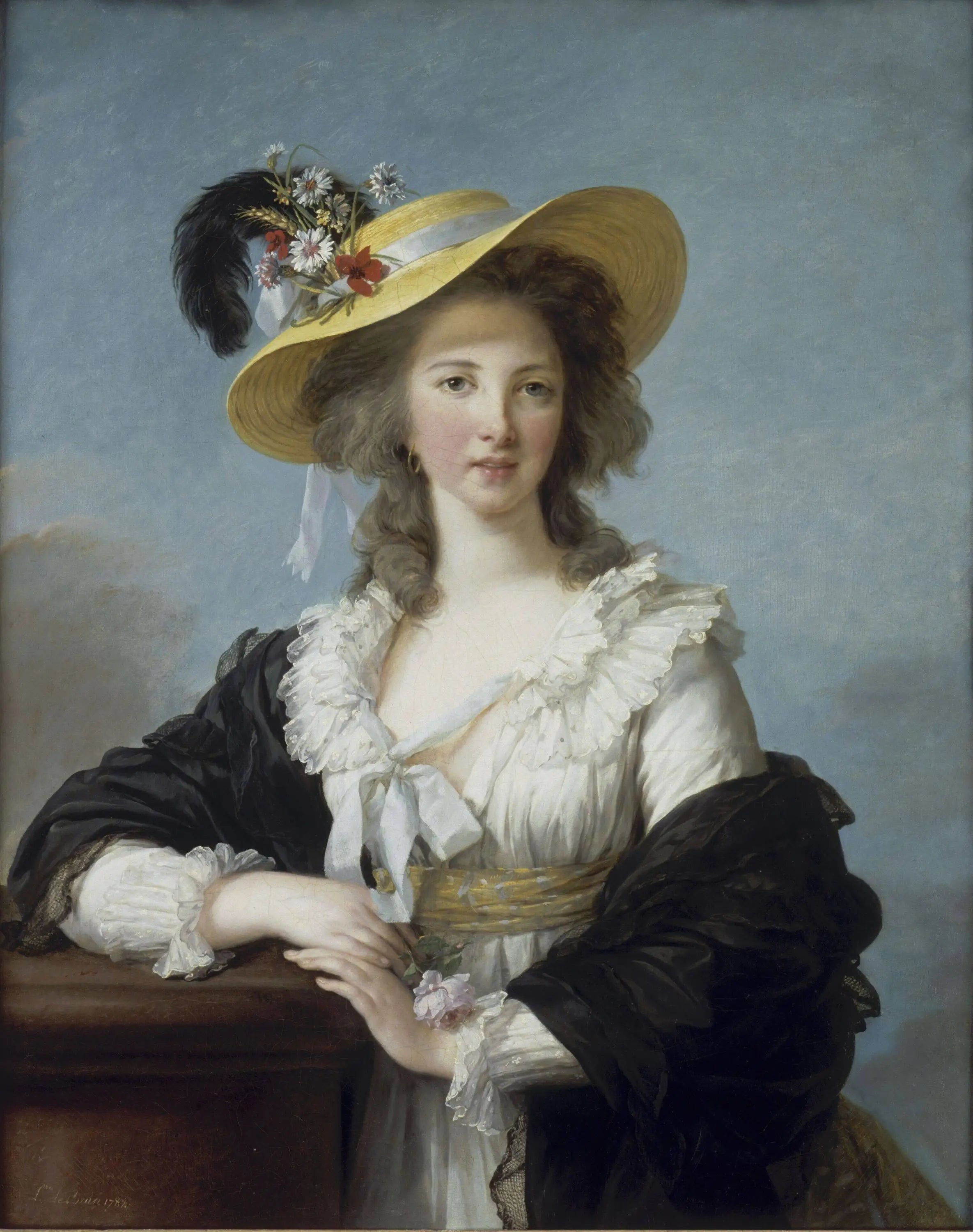 Yolande-Martine-Gabrielle de Polastron duchesse de Polignac - Élisabeth Vigée Le Brun - Alpha Reproduction