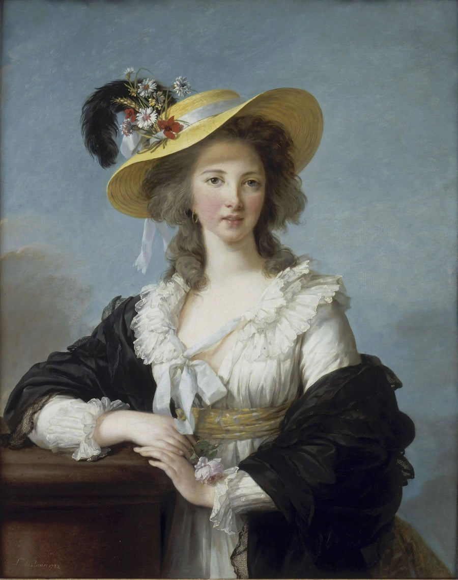 Yolande-Martine-Gabrielle de Polastron, hertuginne av Polignac - Élisabeth Vigée Le Brun

Source:
Yolande-Martine-Gabrielle de Polastron, duchesse de Polignac - Élisabeth Vigée Le Brun