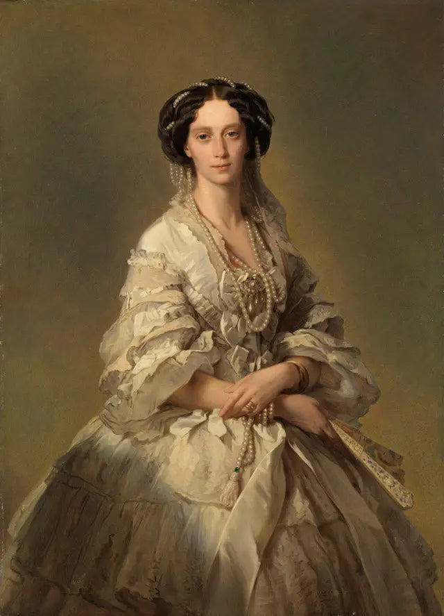 Reproduksjon av maleri av Franz Xaver Winterhalter

Source:
Q104527551 - Franz Xaver Winterhalter