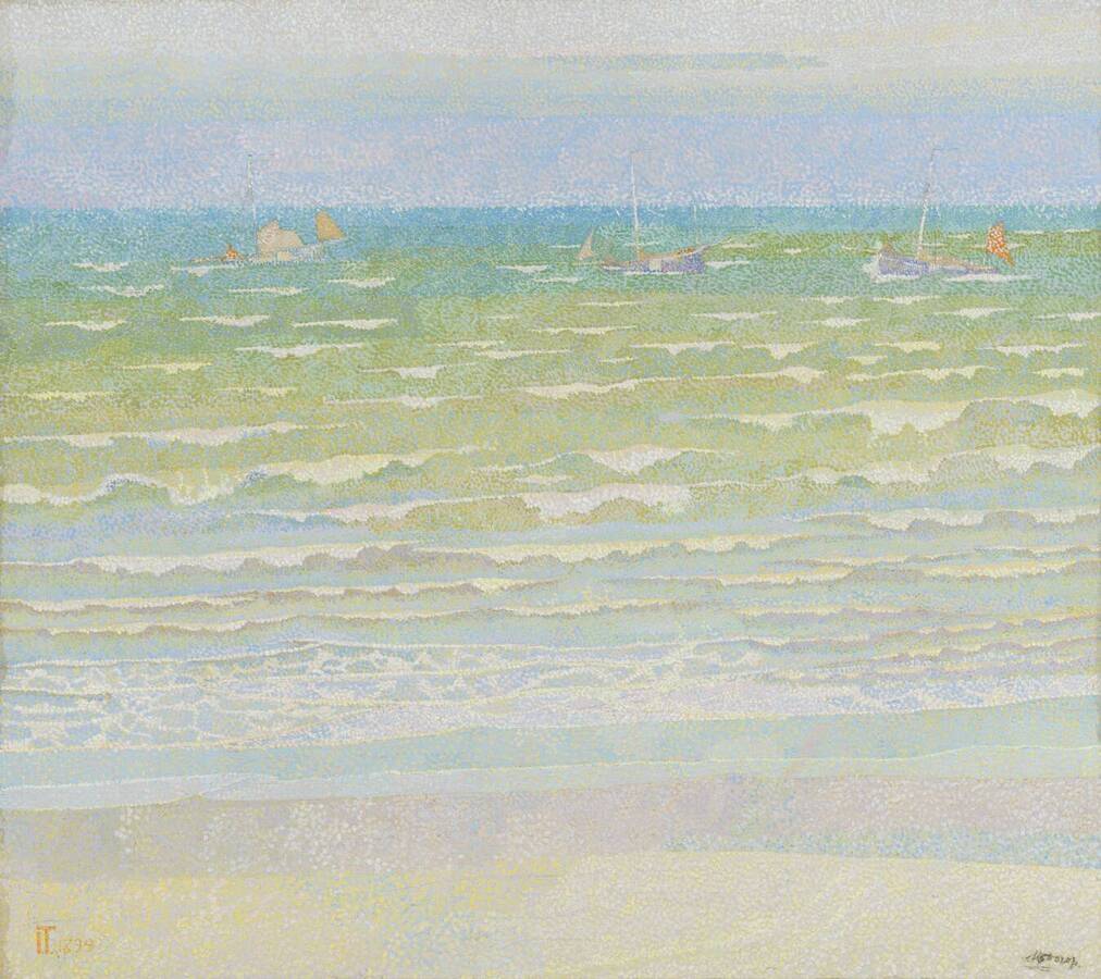 Zee - Jan Toorop image 1 reproduction de peinture à l’huile