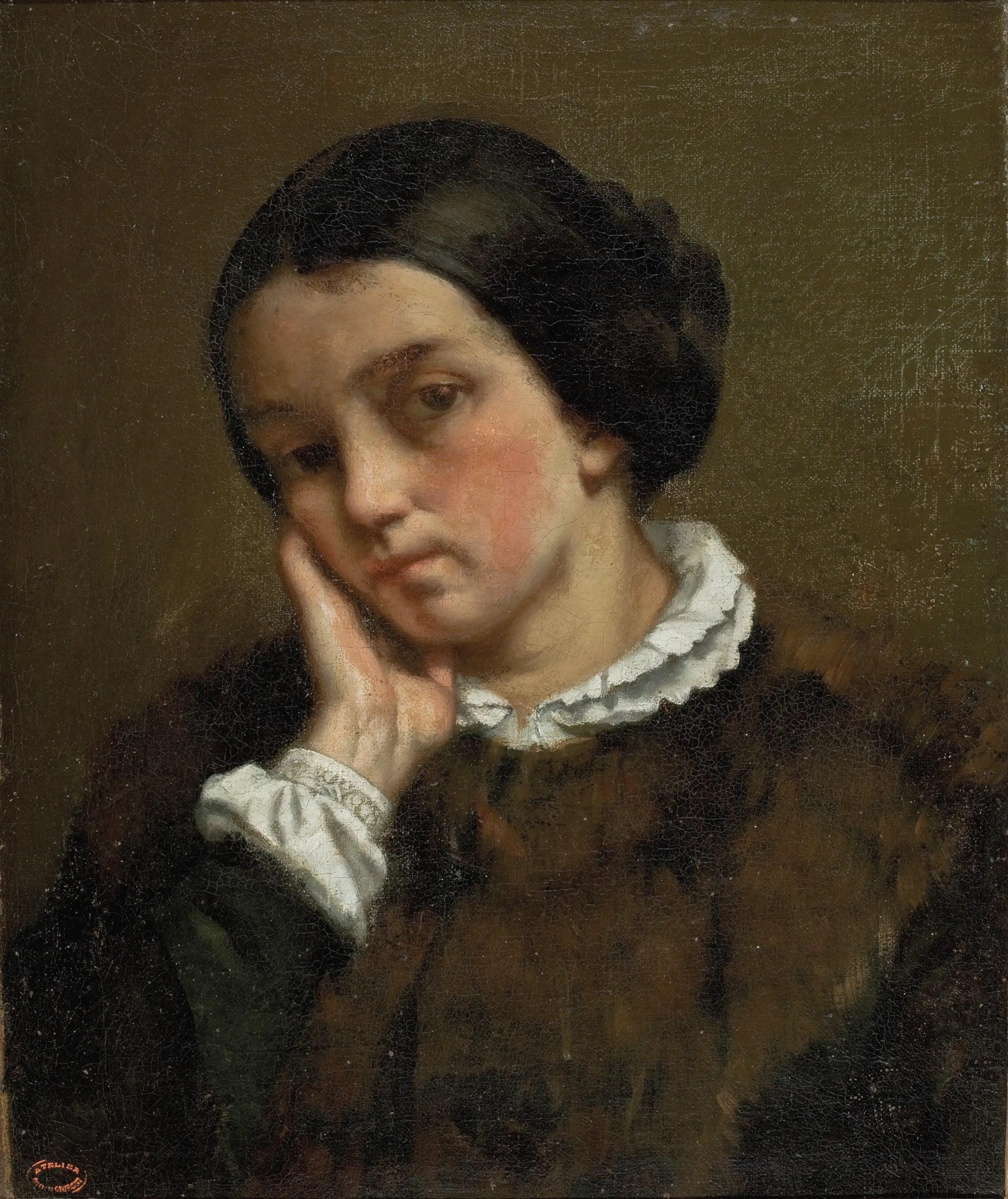 Zélie Courbet - Gustave Courbet image 1 reproduction de peinture à l’huile