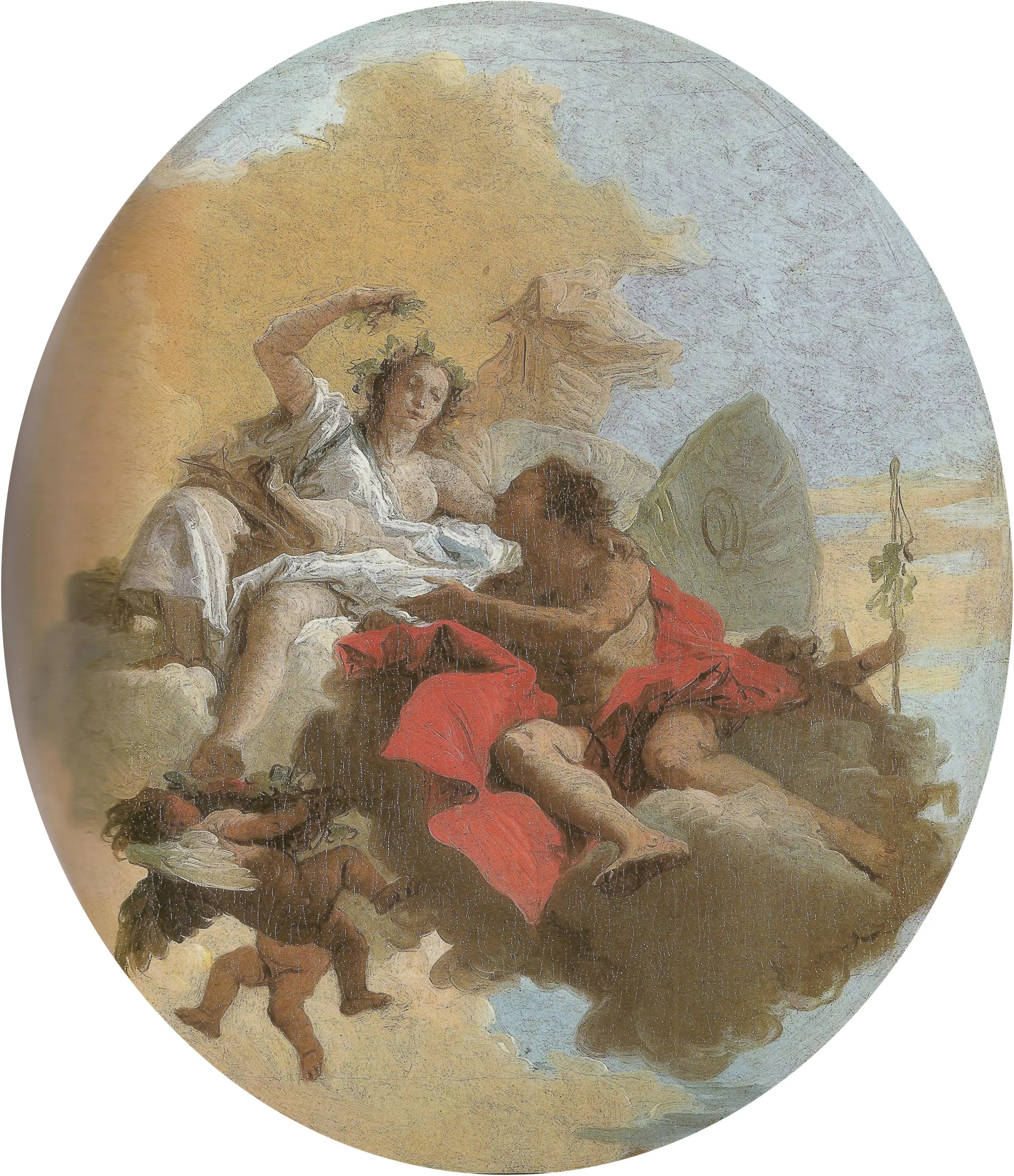 Zéphyr et Flore - Giovanni Battista Tiepolo - Alpha Reproduction