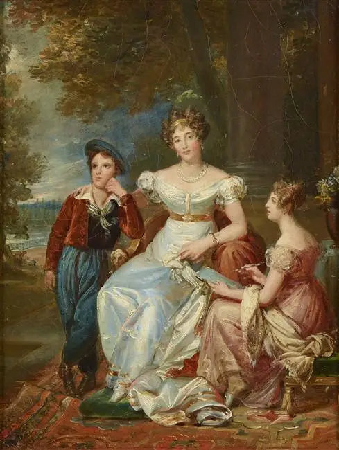 Zoé Talon, grevinne av Cayla og hennes to barn - François Gérard

Source:
Zoé Talon, comtesse du Cayla et ses deux enfants - François Gérard