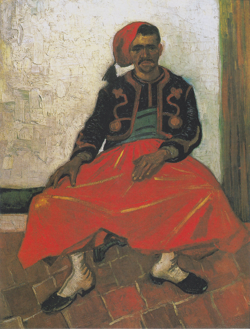 Den sittende zouave - Vincent van Gogh